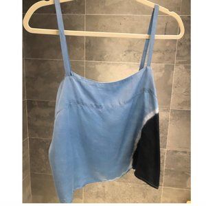 Raquel Allegra 100% Silk Tie Dye Top - NWOT